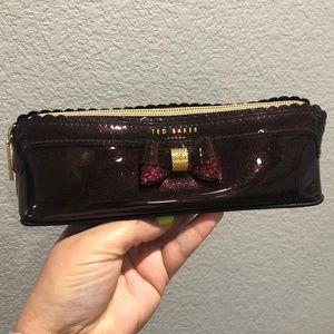 Ted Baker plum pencil/pen case